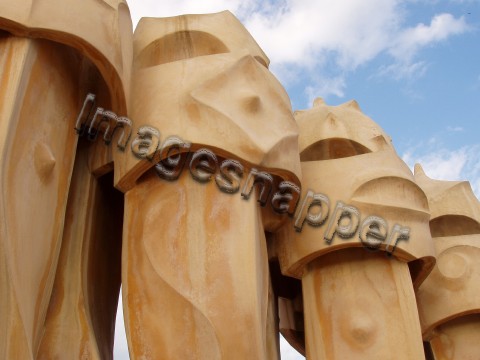 Gaudi Chimneys, Barcelona