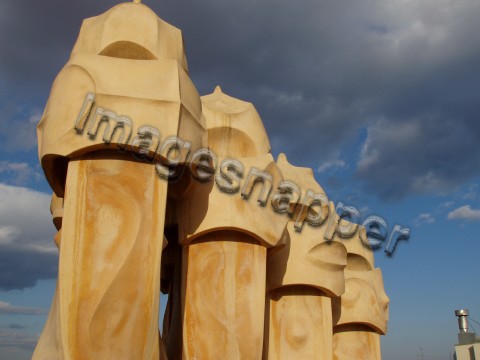 Casa Mila Chimneys