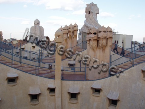 Casa Mila Chimneys