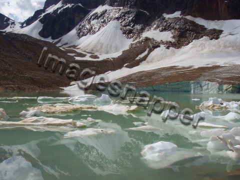Angel Glacier, Canada