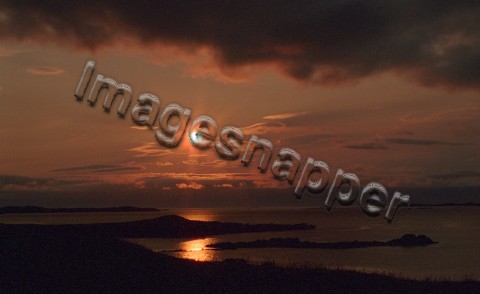 Sunset at Stykkisholmur, Iceland